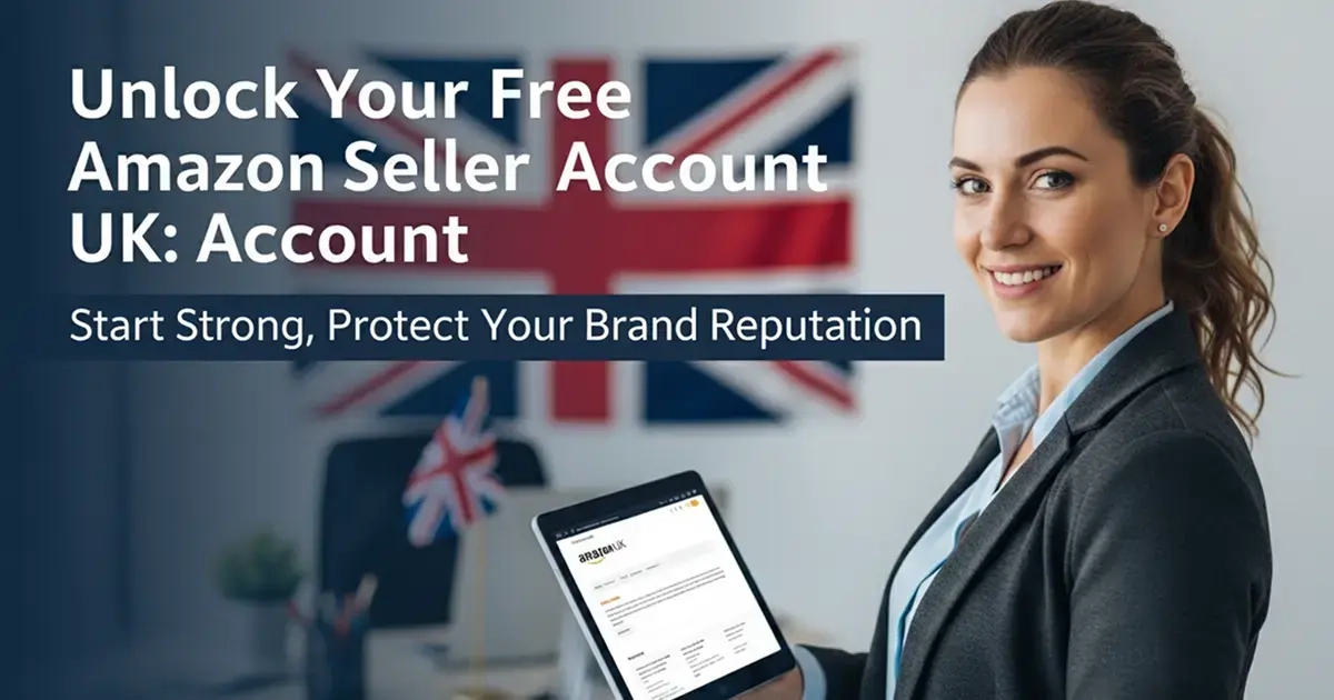 Free Amazon Seller Account UK (2026 Guide) Start Selling & Protect Your Brand Free Amazon Seller Account UK (2026 Guide) Start Selling & Protect Your Brand featured image