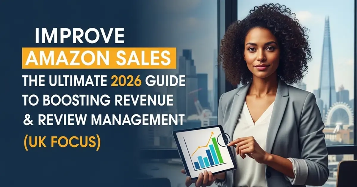 Improve Amazon Sales: The Ultimate 2026 Guide to Boosting Revenue & Review Management (UK Focus) Improve Amazon Sales: The Ultimate 2026 Guide to Boosting Revenue & Review Management (UK Focus) featured image